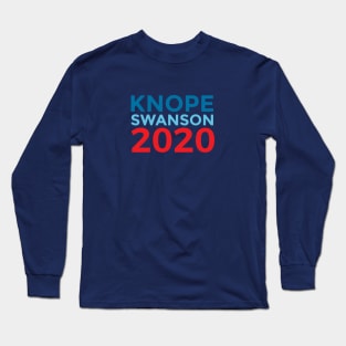 Leslie Knope Ron Swanson / Parks and Recreation / 2020 Election Long Sleeve T-Shirt